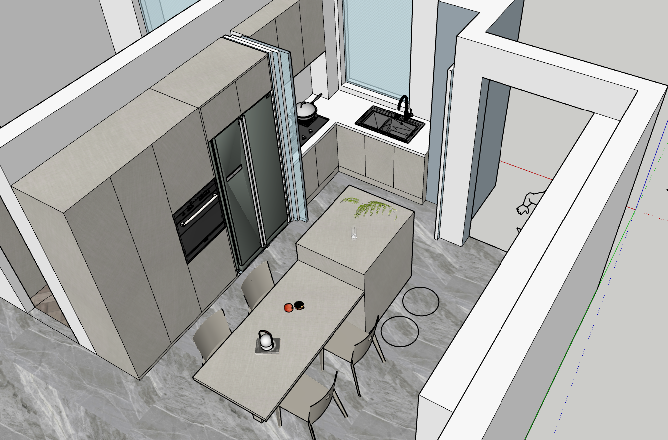 廚房餐廳局部展示