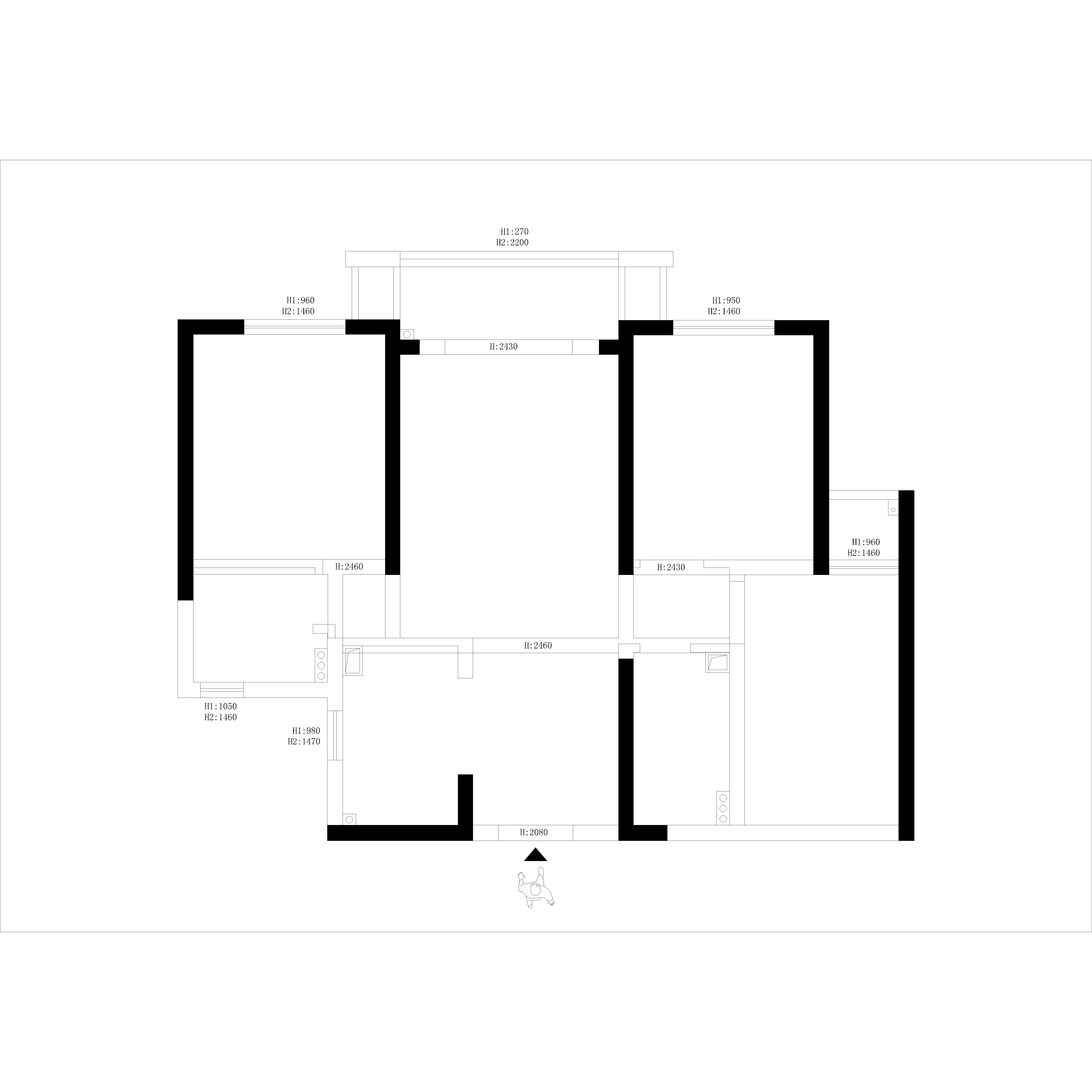 原始結(jié)構(gòu)圖