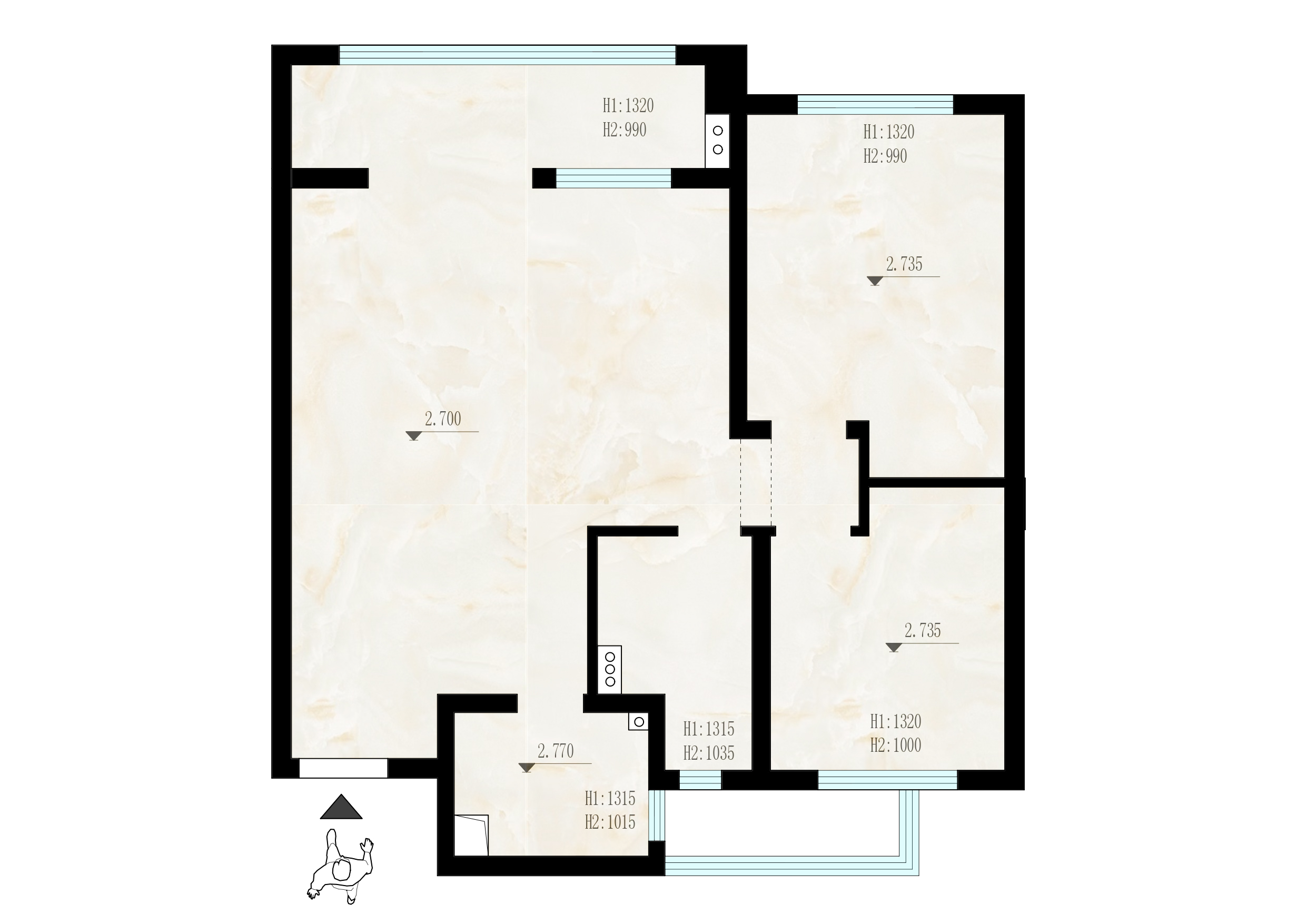 原始結(jié)構(gòu)圖