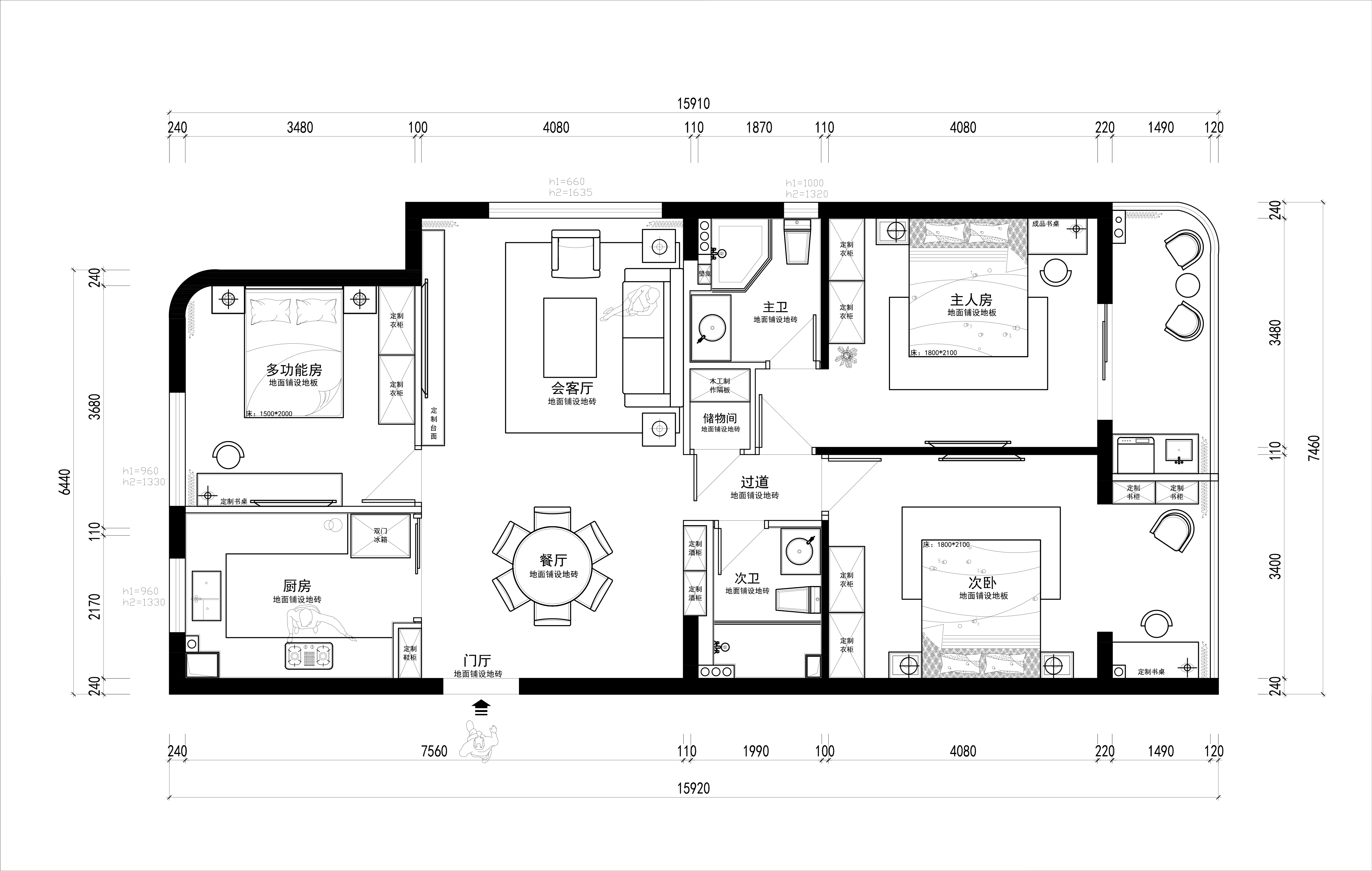 宏博苑1幢1201室