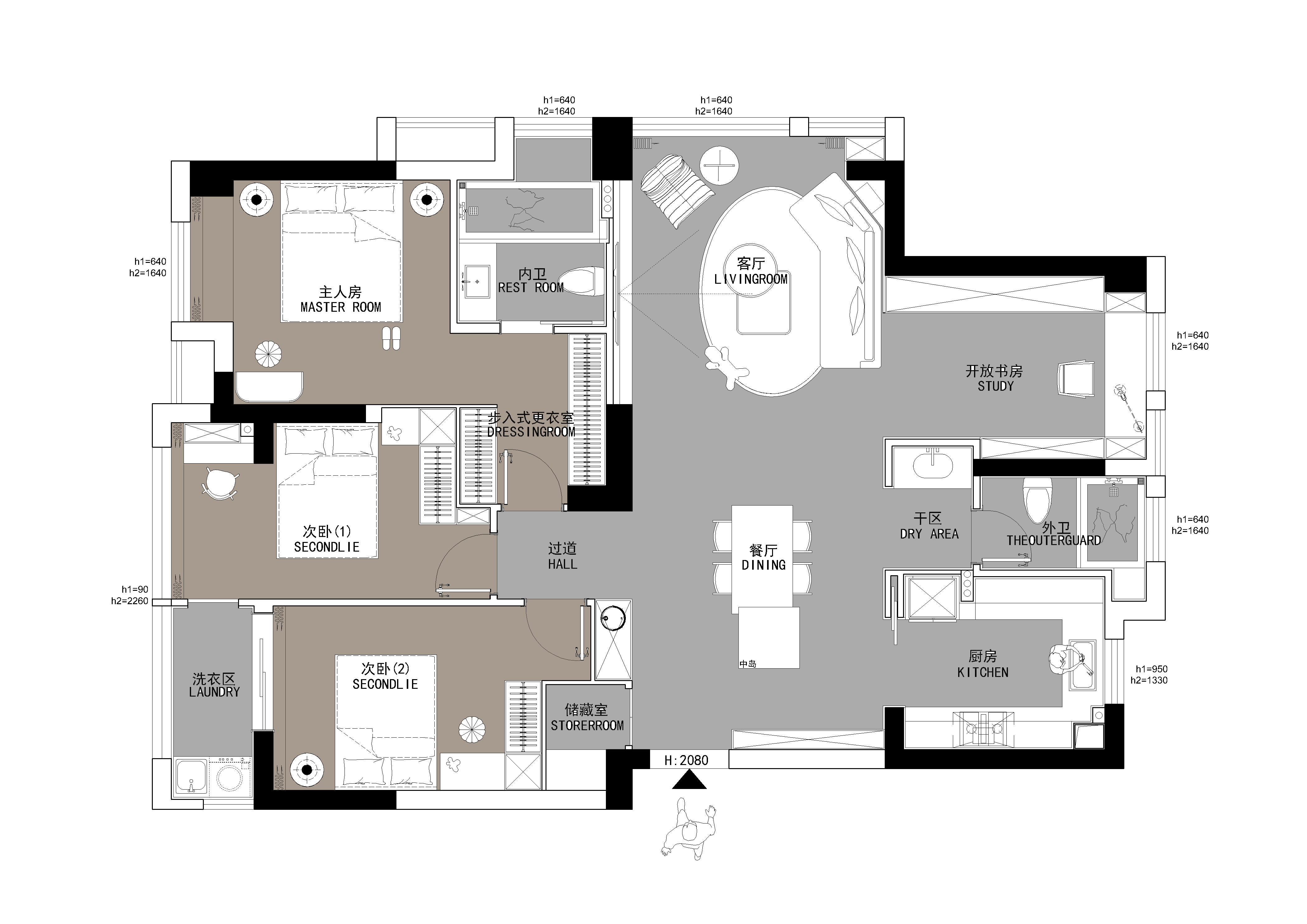 羅西宅去十組團(tuán)5棟1603