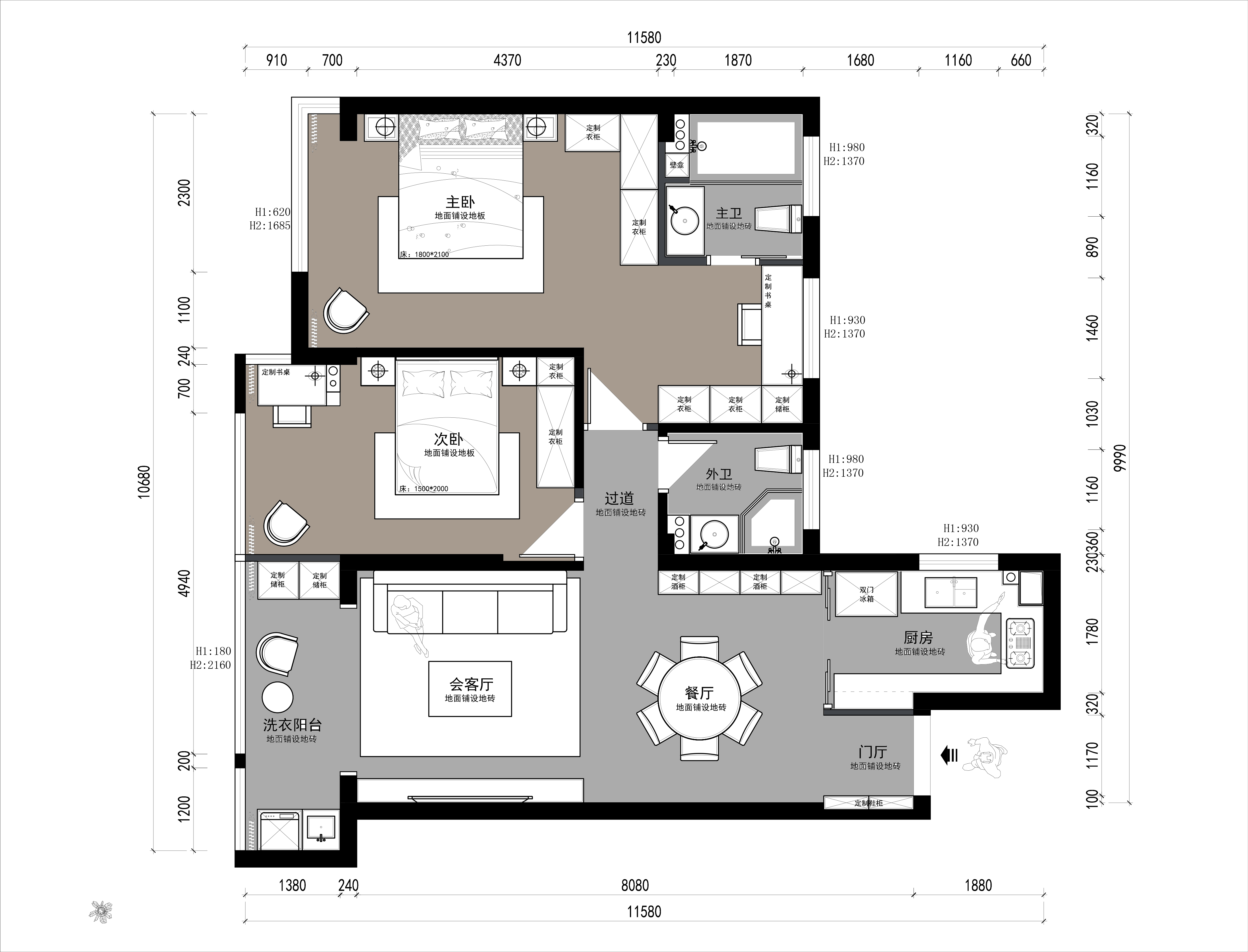 蒲仙嘉苑7幢2004室