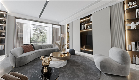 現(xiàn)代風格-奧體城701-全案設(shè)計師陳盛潺