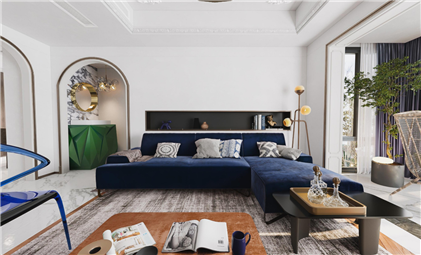 法式風(fēng)格-奧體城11-03-全案設(shè)計師陳盛潺